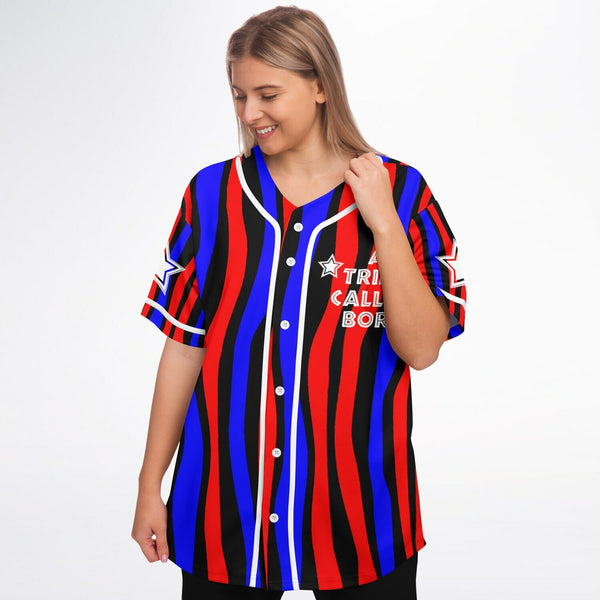 A Tribe Called Bori Baseball Jersey - AOP