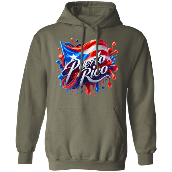 Puerto Rico Type 2 Gildan Pullover Hoodie