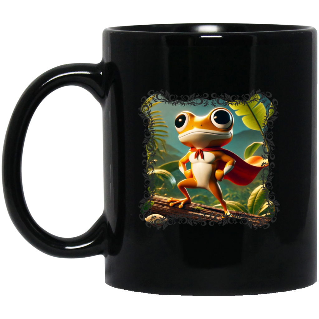 Como el Coqui BM11OZ 11oz Black Mug